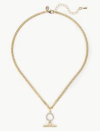 Hoop Bar Necklace M S Collection M S