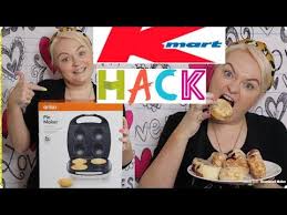 Kmart Hack Making Jam Donuts In The Kmart Pie Maker Omg Yum Youtube Jam Donut Pies Maker How To Make Jam
