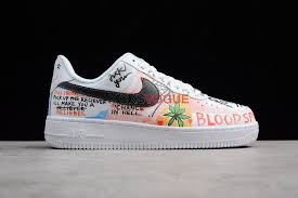 Vlone X Nike Air Force 1 Low A Ap Bari S Son Mase Custom Customiser Nike Nike Air Force Customiser Chaussures