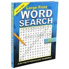 Check spelling or type a new query. Large Print Word Search Large Print Puzzle Books Paperback Target