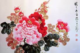There might be some posters too. Art Of Silk Blog Peonies In Chinese Art And Culture