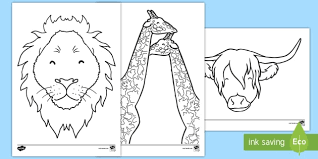72k.) this highland cow coloring pages for individual and noncommercial use only, the copyright belongs to their respective creatures or owners. Pictures For Animal Colouring Teaching Resources