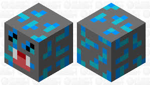 Emerald ore can be mined with a pickaxe made from iron or better, otherwise it drops nothing. The Diamond Ore That Eats You Minecraft Mob Skin