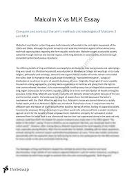 Martin luther king versus malcolm x. Compare And Contrast The Aim S Methods And Ideologies Of Malcolm X And Mlk Modern History Year 12 Hsc Thinkswap