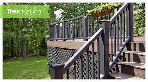 The awesome great handrails for concrete steps lowes image 018 picture below, is segment of handrails for concrete steps lowes piece of writing which is grouped within handrails, handrails for concrete steps lowe's, metal handrails for concrete steps lowes and posted at july 10, 2020. How To Shop For Trex Deck Railing At Lowe S Trex Youtube