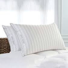What pillows do hotels use. Hotel Grand Feather Down Pillow 2 Pack Costco