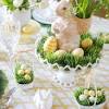 A touch of spring was added into this table with different décor that added a perfect festive touch. 1