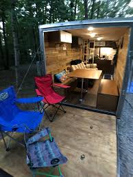 No two jobs are exactly alike, and there are times when you need a little extra room, more durability or specialized features. 50 Diy Cargo Trailer Conversions Inspiring Ideas Plans For Campers 6x12 7x12 7x14 And More