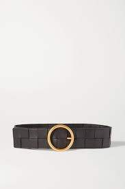 Intrecciato Leather Belt