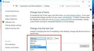 Press win+x and go to control panel. How To Change The Font On Your Computer Windows 10 Several Basic Methods