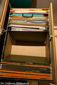 If your environment dictates another kind of filing cabinet, we encourage you to follow the universal guidelines that apply to all reference. Clearing Out The Filing Cabinet No Ordinary Homestead