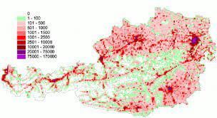Update to date information about population of austria in 2021. Population Austria 2001 Reference Grid Statistik Austria On The Download Scientific Diagram