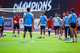 الأهلى يعود للتدريبات بعد انتهاء الراحة السلبية استعدادا ليانج أفريكانز