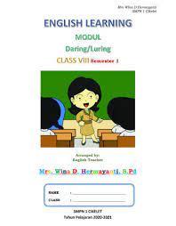 Rpp bahasa inggris kelas 8 semester 1 kurikulum 2013 (bab 3) soal pat bahasa inggris kelas 8 k13 tahun 2020 | websiteedukasi.com materi bahasa inggris kelas 8 bab 3: Modul Bahasa Inggris Kelas 8 Smp Mts Untuk Daring Luring Administrasi Paud