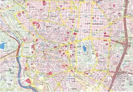 Madrid barrios mapa (españa) para imprimir. Mapa De Madrid Barrios De Madrid