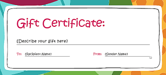Happy Birthday Printable Gift Certificate Template Free Gift Certificate Templates You Can Customize Free Gift Certificate Template Gift Certificate Template Word Free Printable Gift Certificates