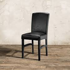 Capri Black Dining Side Chair With Black Leg Black Dining Side Chair Side Chairs Dining Chair