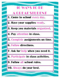 Check spelling or type a new query. 10 Ways To Be A Great Student By Miss Katie S Class Tpt
