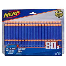 It also comes with 20 ar l elite darts that are compatible with other nerf blasters. Nerf 80 Elite Dart Pack Smyths Toys Uk