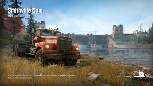 In the village for snowrunner. Smithville Dam Spintires Wiki Fandom