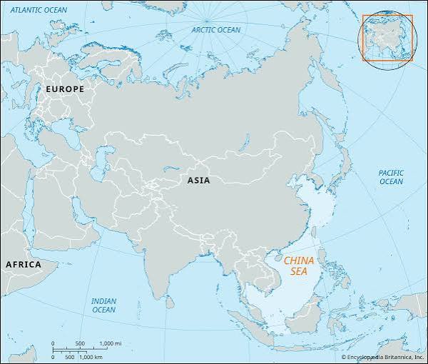 China Sea | Map, Depth & Facts | Britannica