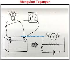 Cara mengecek komponen lampu emergency dengan multimeter. Cara Mengukur Arus Tahanan Dan Tegangan Listrik Teknik Otomotif Com