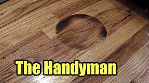 How to get permanent marker off wood; How To Repair A Burned Hardwood Floor The Handyman Youtube
