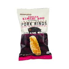 Chicharrones are salty, crunchy and savory, and the perfect keto snack! Southern Recipe Korean Kimchi Bbq Pork Rinds