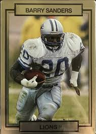 Barry sanders (07/16/68) is a former detroit lions running back who played in the pro bowl for each of his popular: The 20 Best Early Barry Sanders Football Cards Wax Pack Gods