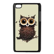 Coffee Art Owl Ficture Apple Ipod 4 4g Touch Case Cover Us 16 89 8x10 Art Prints Coffee Art Owl Artwork
