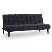 Mainstays memory foam futon, camel suede: Sarantino Faux Suede Fabric Sofa Bed Furniture Lounge Seat Black Bunnings Australia