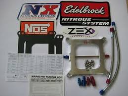 Check Offer Nos Nitrous Nx Edelbrock Holley 4150 Cheater
