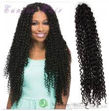 18 Curly Weaves Freetress Curly Crochet Hair Water Wave Synthetic Twist Hair Extension Uk Us Braiding Hair Havana Twist From Useful Hair 3 52 Dhgate Com Curly Crochet Hair Styles Hair Extensions Best Hair Extensions
