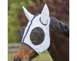 Image of Weatherbeeta Vaccinator Plus Turnout Fly Mask