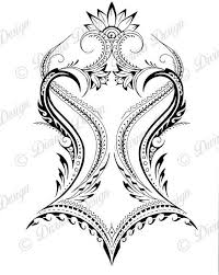 African Polynesian Back Tattoo Design And Stencil Instant Digital Download In 2020 Polynesian Tattoos Women Polynesian Tattoo Designs Polynesian Tattoo