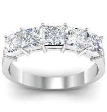 Pin On 5 Stone Diamond Ring Settings