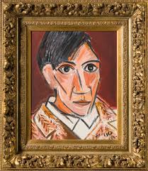 Self Portrait In The Style Of Pablo Picasso 1907