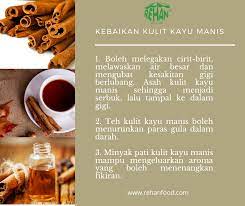 Maybe you would like to learn more about one of these? Tahukah Anda Kebaikan Kulit Kayu Rehan Food Spices Facebook