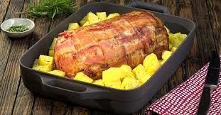 Hackbraten Mit Bacon Aus Dem Backofen Ein Rezept Fur Den Nachsten Braten Zum Mittagessen Hackbraten Einfache Gerichte Rezepte