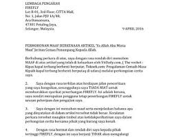 Contoh karangan surat kiriman tidak rasmi hari kem. Format Surat Rasmi Memohon Maaf Pijat Aa