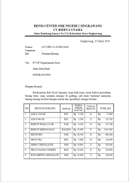 Surat pesanan barang adalah surat yang mudah untuk dibuat asalkan anda tahu bagaimana format yang benar. Surat Pesanan Yunmengblog S