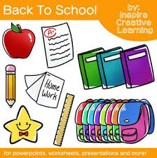 Want to discover art related to clipart? Simple Back To School Clipart For Any Kind Of Teacher As Well As Any Grade Level Includes 17 Individual Graph Back To School Clipart School Clipart Clip Art