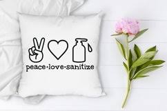 Free Free 147 Peace Love Sanitize Svg Free SVG PNG EPS DXF File