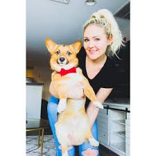 Finley disapproves of mom stopping for a photo shoot in the middle of  walkies.