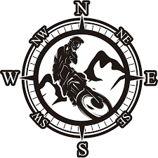 A wide variety of motorcycle sticker design options are available to you, such as body stickers. Bike Rider Compass Motorcycle Decal Tenstickers