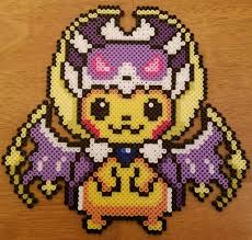 Pikachu Lunala Perler Pokemon Bead Hama Beads Pokemon Pokemon Perler Beads