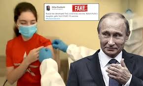The russian people have never even seen either of his two daughters. Video Of Volunteer For Human Trial Falsely Shared As Putin S Daughter Getting Coronavirus Vaccine Shot