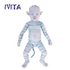 Our theory is that reborn type babies are like cilantro; Ivita 20 Avatar Eyes Closed Silicone Reborn Baby Boy Lifelike Cute Doll 2900g 6933147517190 Ebay