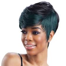 An impressive short black haircut with thick hair with surgical lines. 41 Short Haircuts To Make All Black Girls Look Stellar