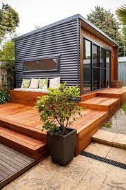 Tacoma Tiny Home Builder Modern Metal And Wood Jpg Small House Design Architecture Backyard House Tiny Backyard House